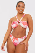 Floral Seamless Boomerang Bikini Bottom