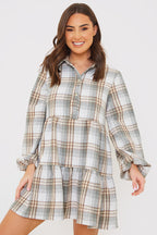 Collared Smock Dress