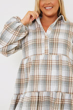 Collared Smock Dress