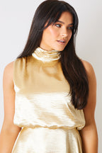 Liquid Satin Mini Dress