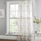 Spring Glade Birds and Butterflies Voile