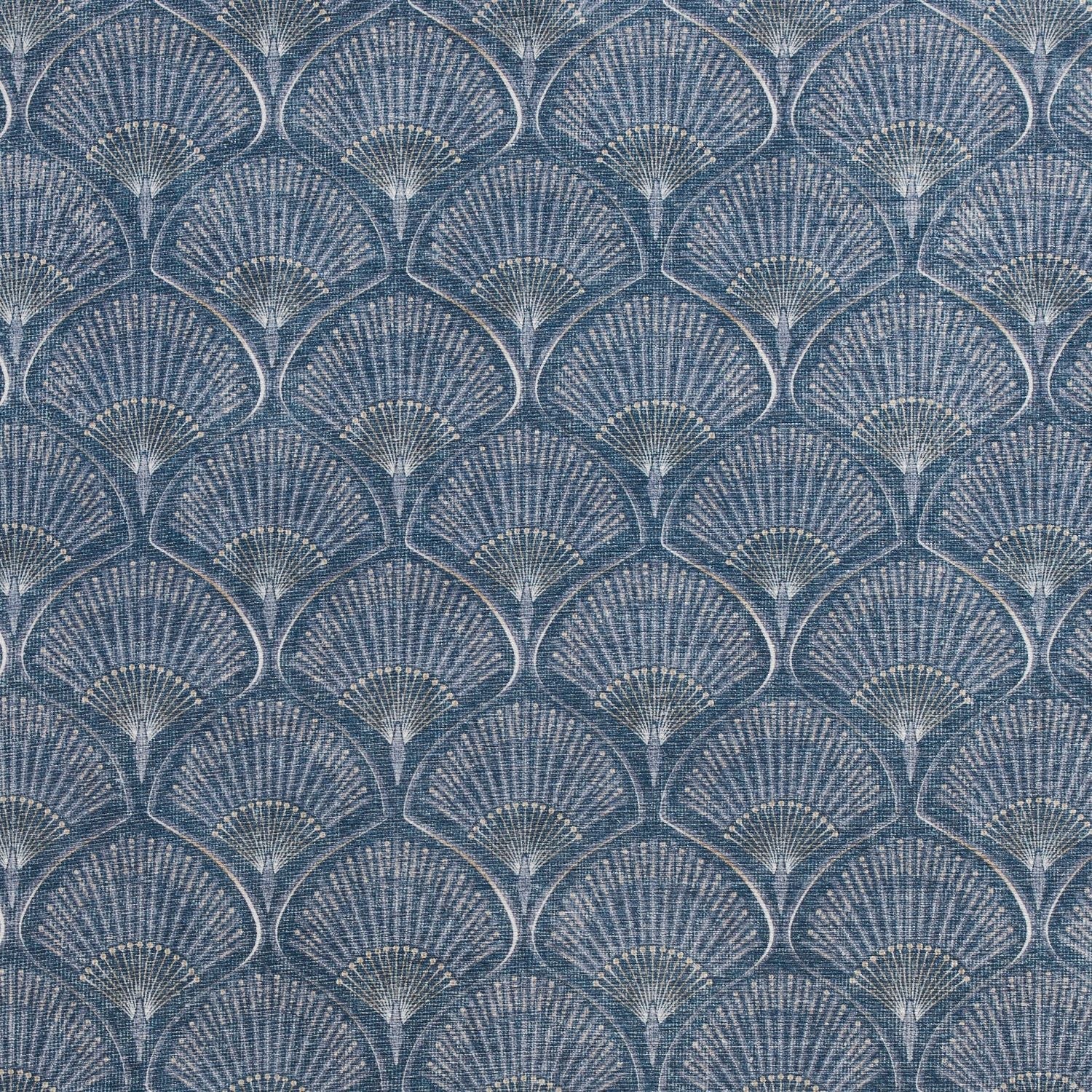 Catherine Lansfield Deco Peacock Blue Rug