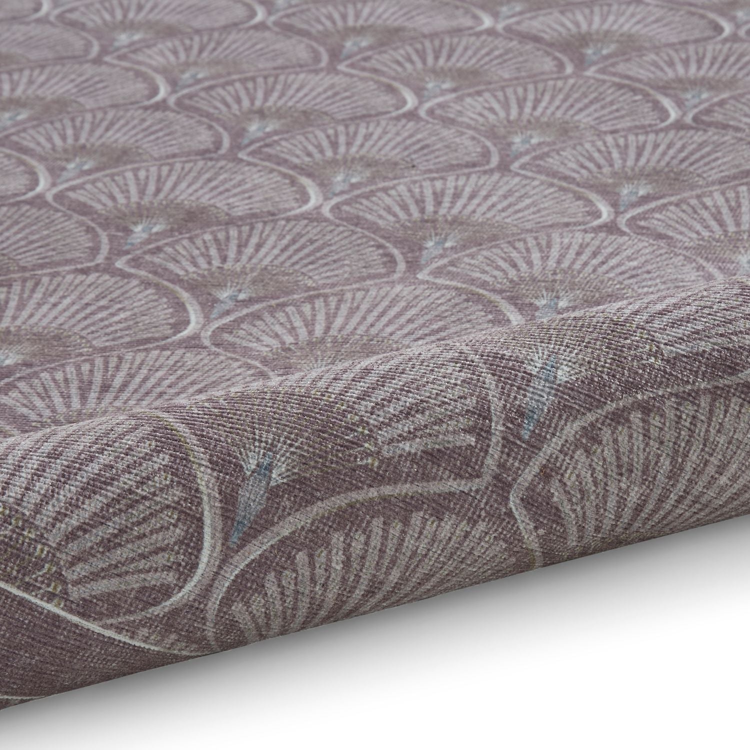 Catherine Lansfield Deco Peacock Lilac Rug