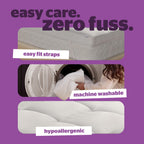 Silentnight White Deep Sleep Ultimate 1000 Mattress Topper
