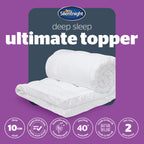 Silentnight White Deep Sleep Ultimate 1000 Mattress Topper