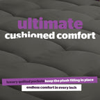 Silentnight Charcoal Deep Sleep Ultimate 1000 Mattress Topper