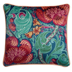 Laurence Llewelyn-Bowen Down the Dilly Blue Velvet Cushion (43cm x 43cm)