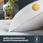 Silentnight Duck Feather And Down Anti Allergy Pillow Pair (Medium Support)