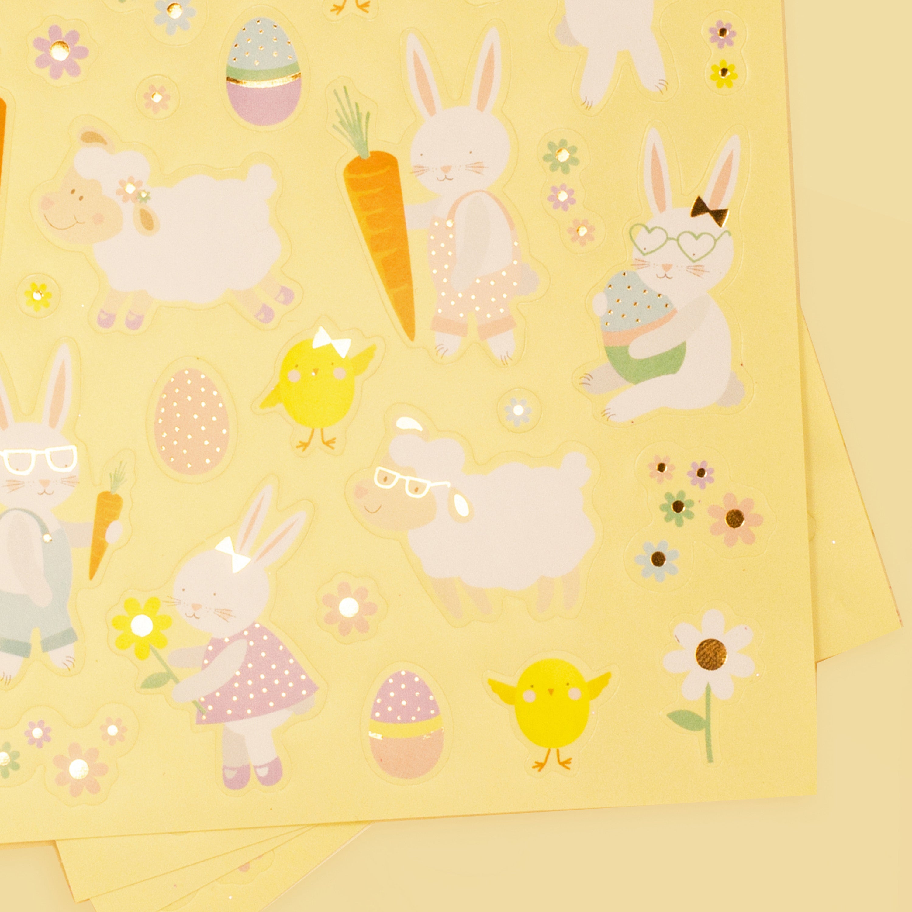 Easter Bunny & Friends Easter Stickers- 5 Inner Pack