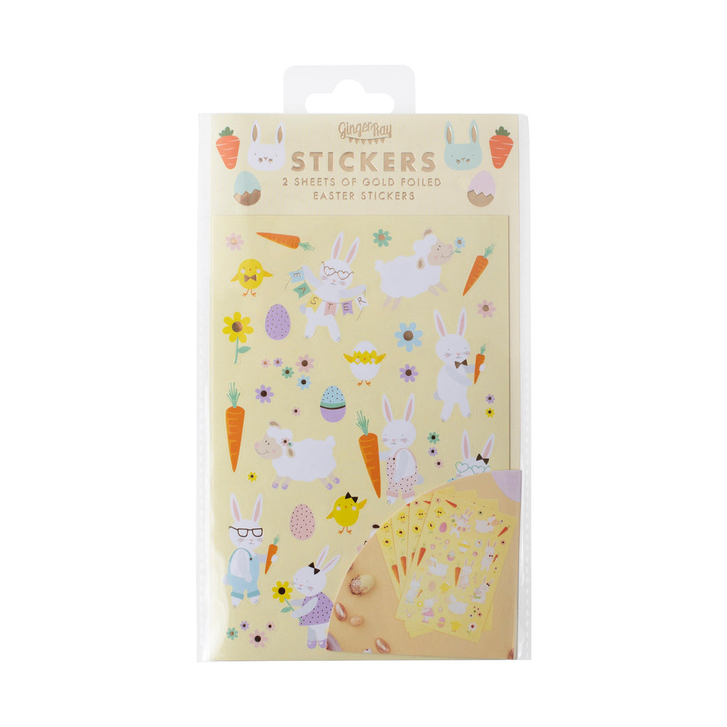 Easter Bunny & Friends Easter Stickers