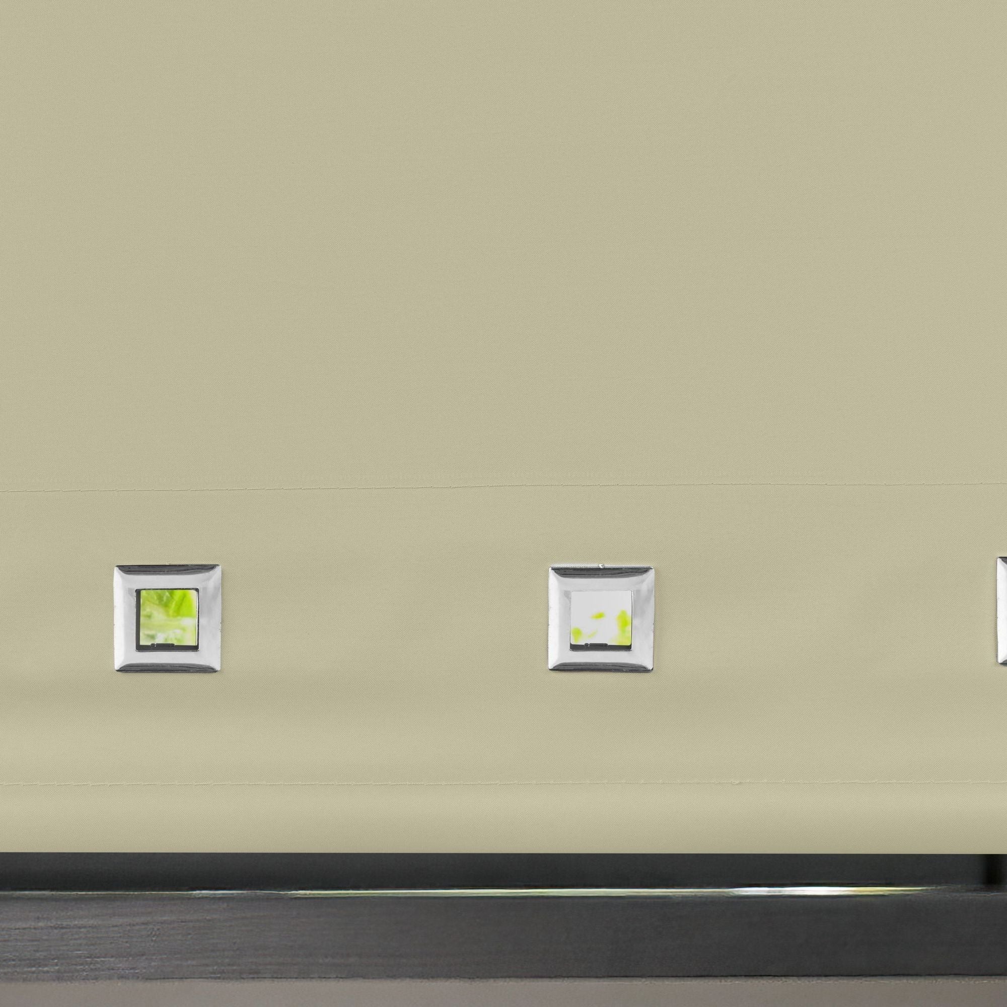 Cream Square Eyelet Roller Blind