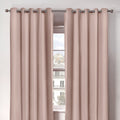 Cali Blush Pink Thermal Eyelet Curtains