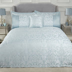 Eden Duckegg Embellished Jacquard Duvet Set