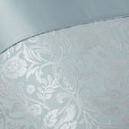 Eden Duckegg Embellished Jacquard Duvet Set