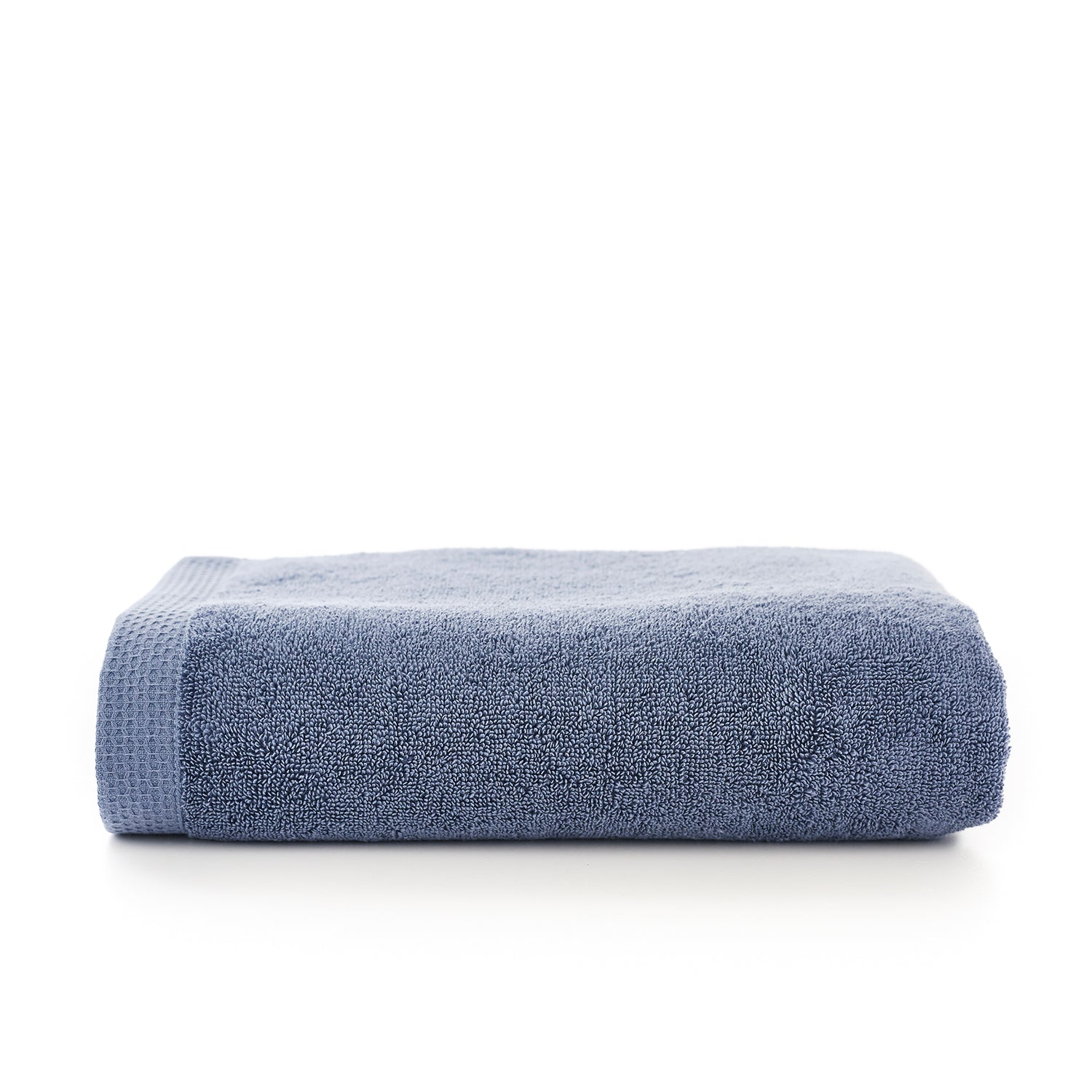 The Lyndon Company Egyptian Spa Low Twist Blue Cotton 700gsm Towels