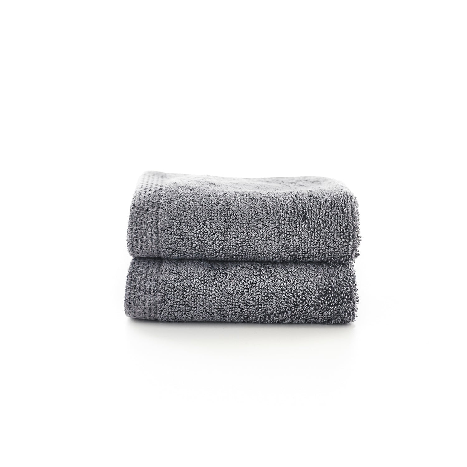 The Lyndon Company Egyptian Spa Low Twist Charcoal Cotton 700gsm Towels