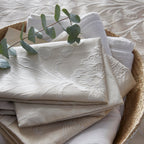 Elysia Champagne Jacquard Duvet Set
