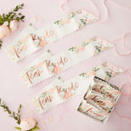 Floral Team Bride Hen Party Sashes 6 Pack- 5 Inner Pack