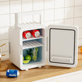 Mini Fridge With Cooling & Warming Function 10L White