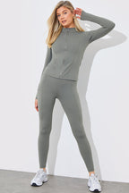Soft Touch Zip Through Jacket