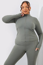 Soft Touch Zip Through Jacket