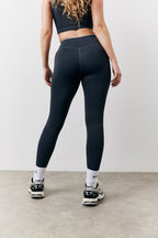 Indigo Blue Contrast Piping Co-Ord Wrap Leggings