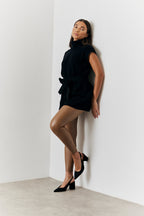 Perfect Sculpting High Waisted Leather Look Leggings