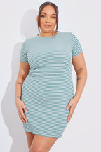 Cap Sleeve Reversible Mini Dress