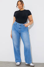 Seamless Crew Neck Snatched Shapewear Bodysuit