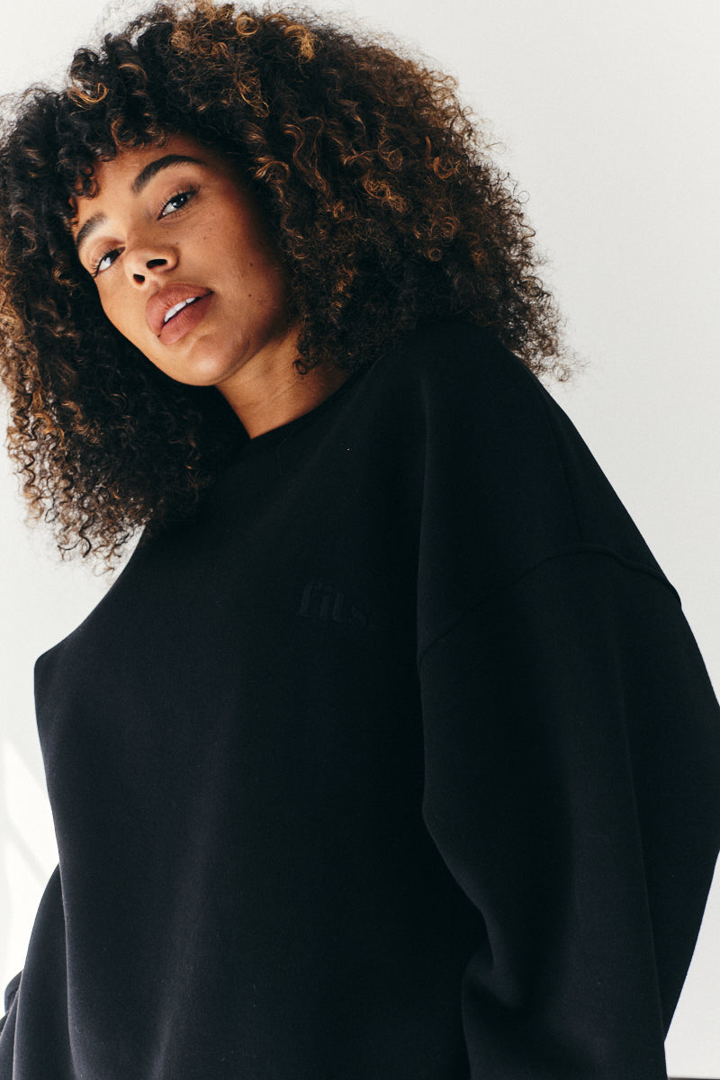 Fits Tonal Embroidered Sweatshirt