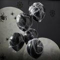 Spiders and Cobwebs Halloween Balloons- 5 Inner Pack