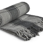 Charcoal Frisco Recycled Cotton Throw