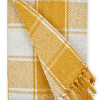 Ochre Frisco Recycled Cotton Throw