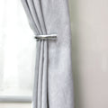 Chrome Full Stop Curtain Holdbacks (Pair)