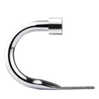 Chrome Full Stop Curtain Holdbacks (Pair)
