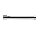 Chrome Full Stop Extendable Curtain Pole