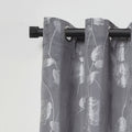 Matt Black Full Stop Extendable Curtain Pole
