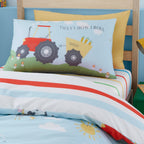 Farmyard Friends Blue Reversible Kids Duvet Set
