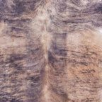 Faux Cow Print Brown Rug