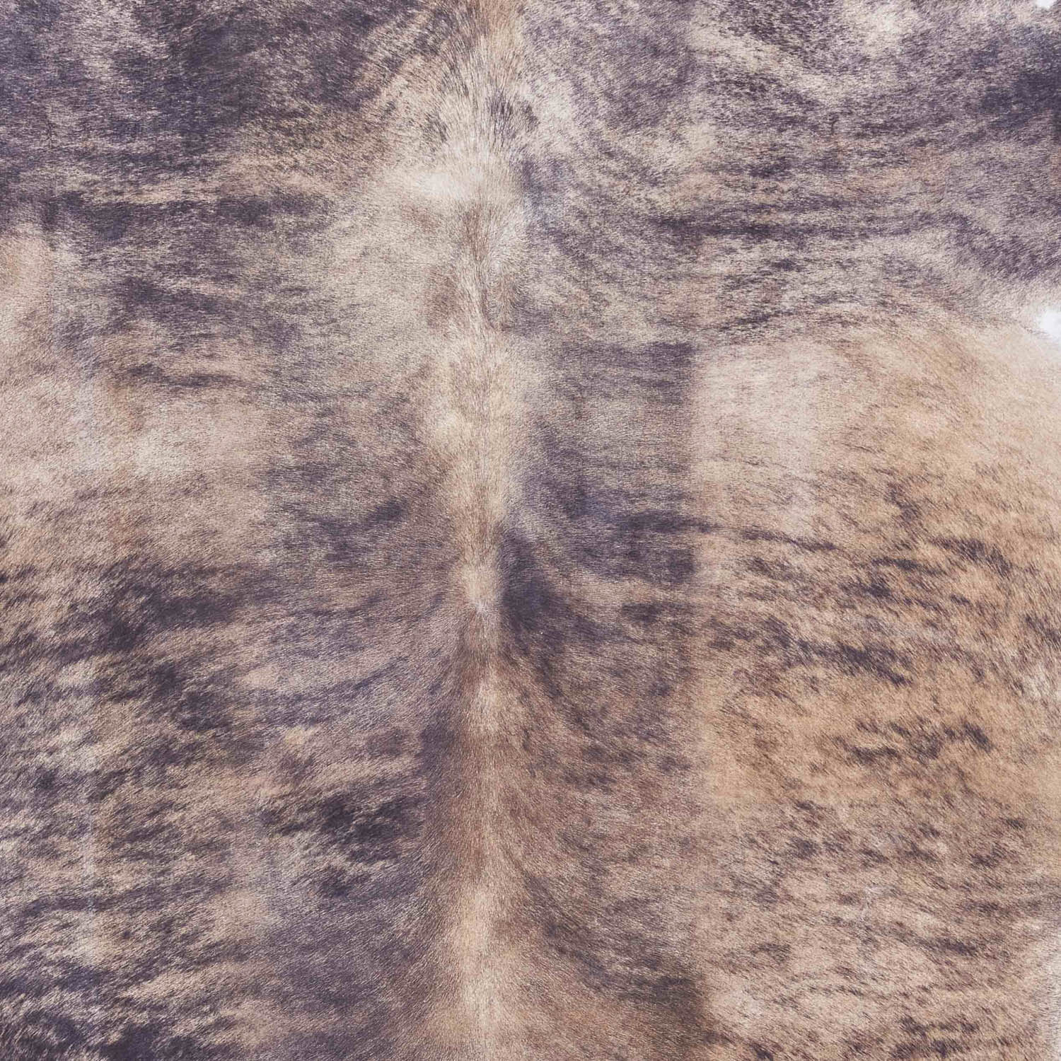 Faux Cow Print Brown Rug
