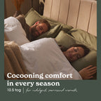 Sleepeezee Natural Comfort Cotton Feather and Down Duvet 10.5 Tog