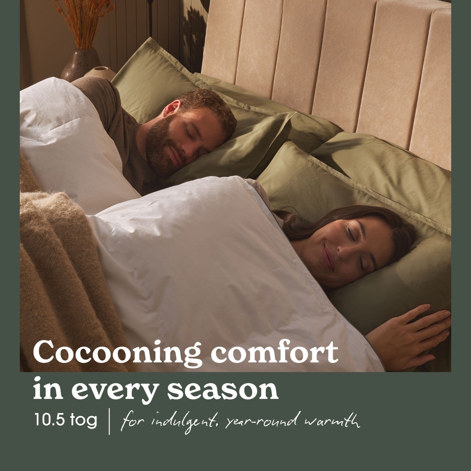 Sleepeezee Natural Comfort Cotton Feather and Down Duvet 10.5 Tog