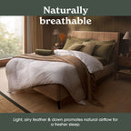 Sleepeezee Natural Comfort Cotton Feather and Down Duvet 10.5 Tog