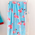 Catherine Lansfield Flamingo Cotton Beach Towel