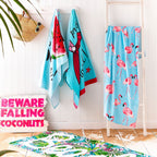 Catherine Lansfield Flamingo Cotton Beach Towel