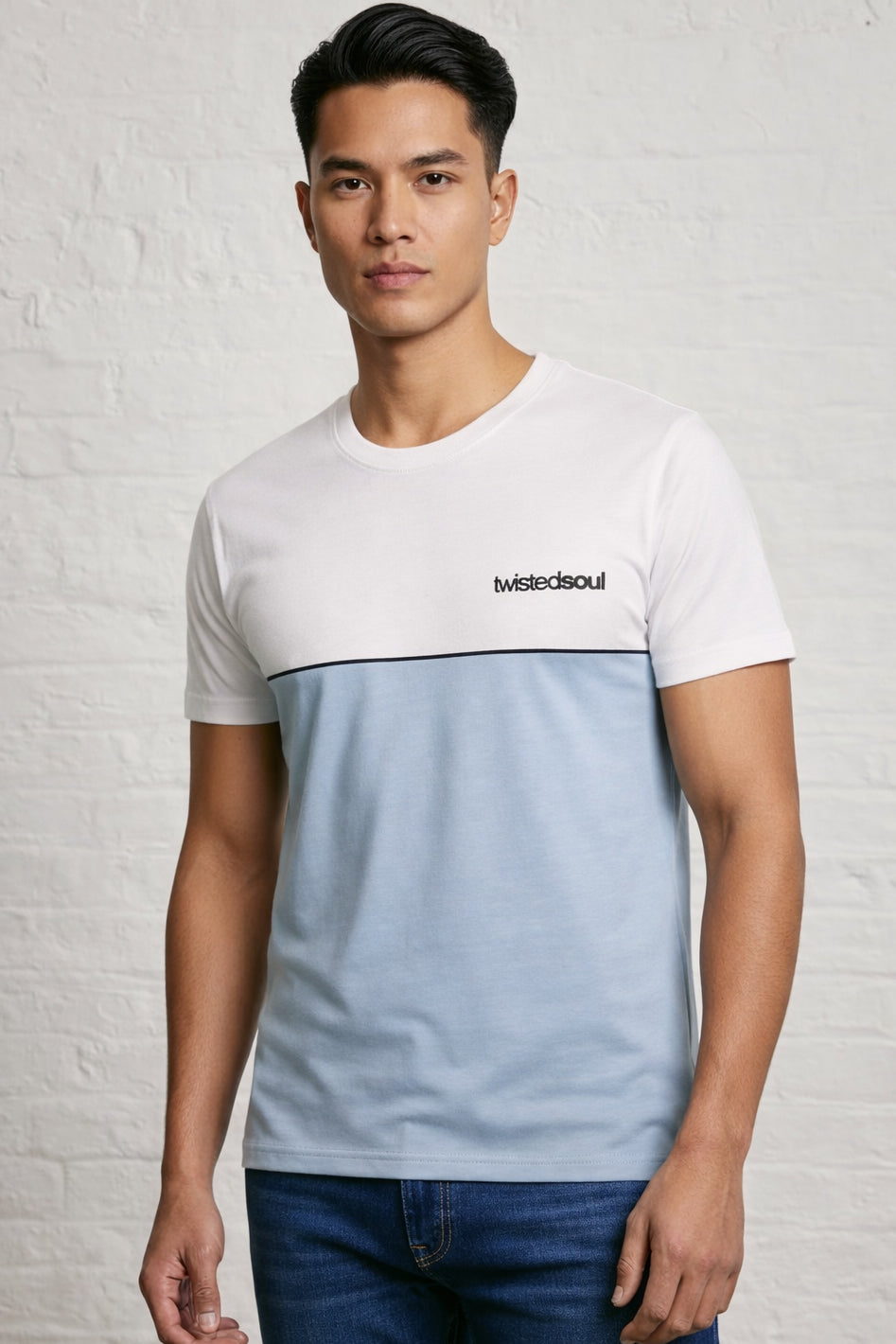 Men's Armour Colour Block Short Sleeve T-Shirt