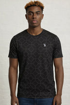 MENS GEM PATTERN T-SHIRT