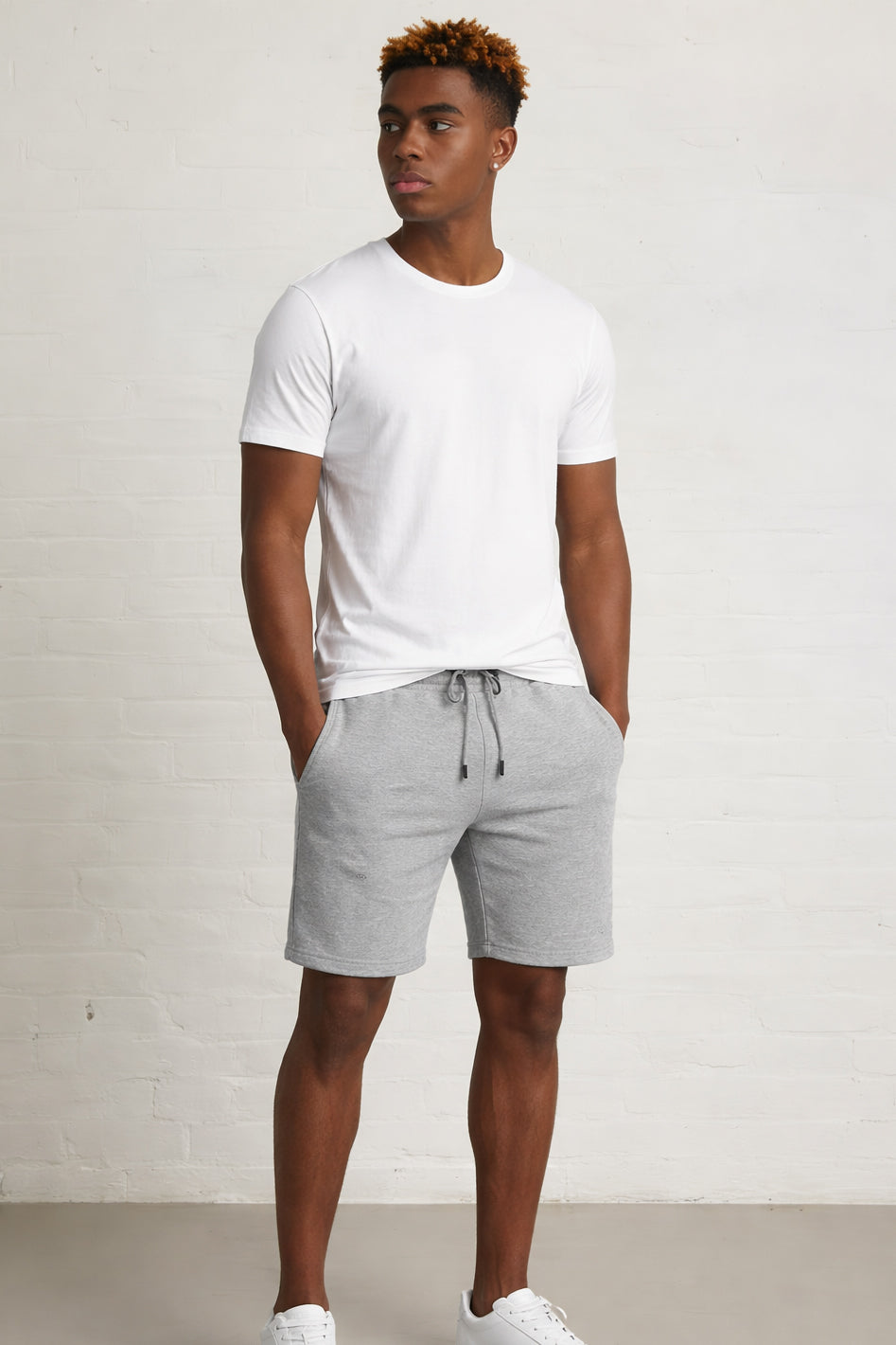 Crown Emb Shorts