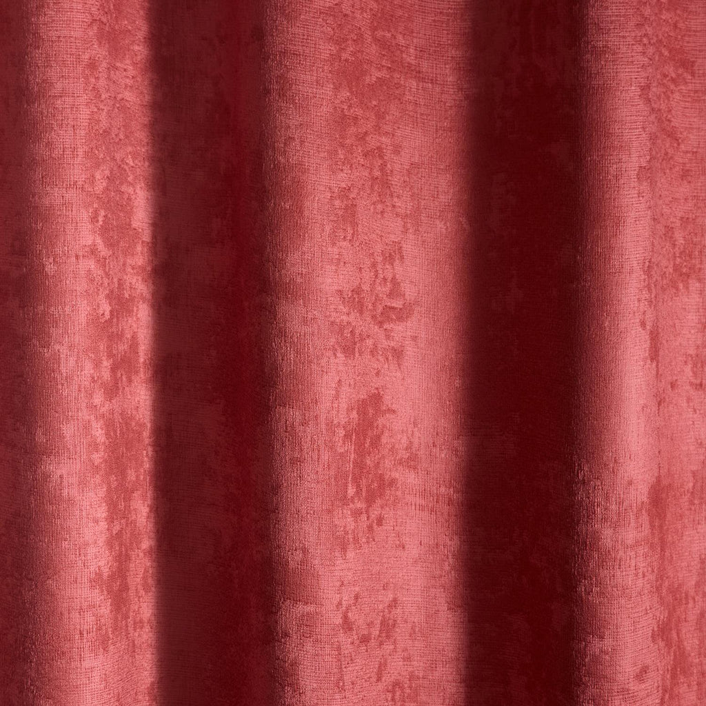 Strata Terracotta Dim Out Single Panel Eyelet Door Curtain