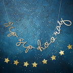 Gold Foiled Sip Sip Hooray Bunting - Gold Christmas- 5 Inner Pack